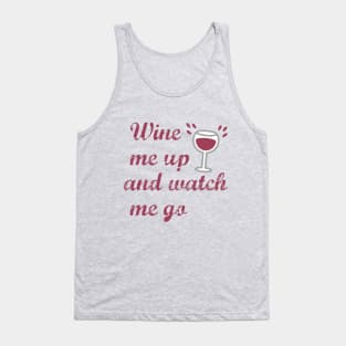 Funny Wine Lovers Drinking Tank Top